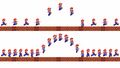 Graphic of Mario jumping to represent how the Nintendo Switch 2 can support up to 120 FPS