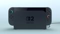 The Nintendo Switch 2 docked