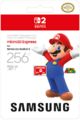 A Super Mario-themed 256 GB microSD Express Card