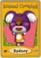 Sydney's e-Reader card
